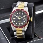 Copy Tudor Heritage Black Bay Two Tone Blue Bezel Watches